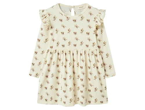 Lil Atelier turtledove olive kjole